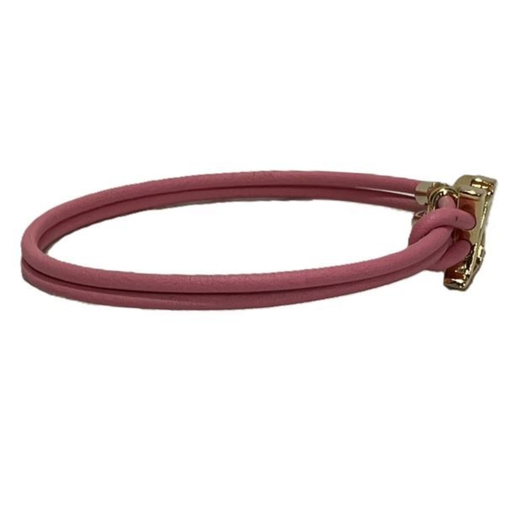 Louis Vuitton Bracelet LV Bloom M0975Z Leather x Metal Accessories Women's