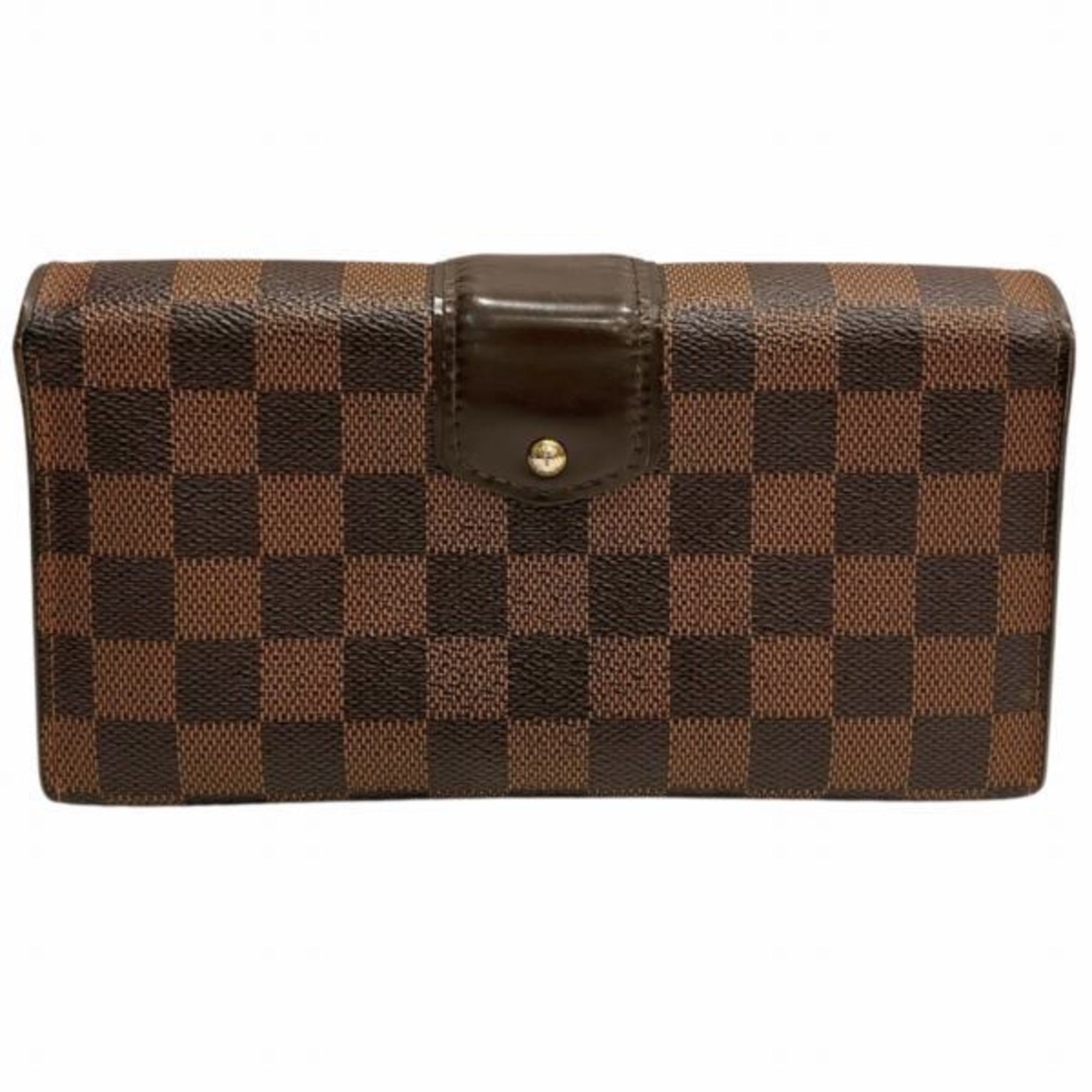 Louis Vuitton Damier Portefeuille Sistine N61747 Wallet Long Men's Women's