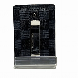 Louis Vuitton Damier Porte Carte Pens N63217 Money Clip Accessories Business Card Holder/Card Case Men's