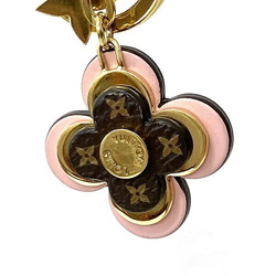 Louis Vuitton Porto Cle Blooming Flower BB M63085 Bag Charm Key Ring Accessory Holder Women's