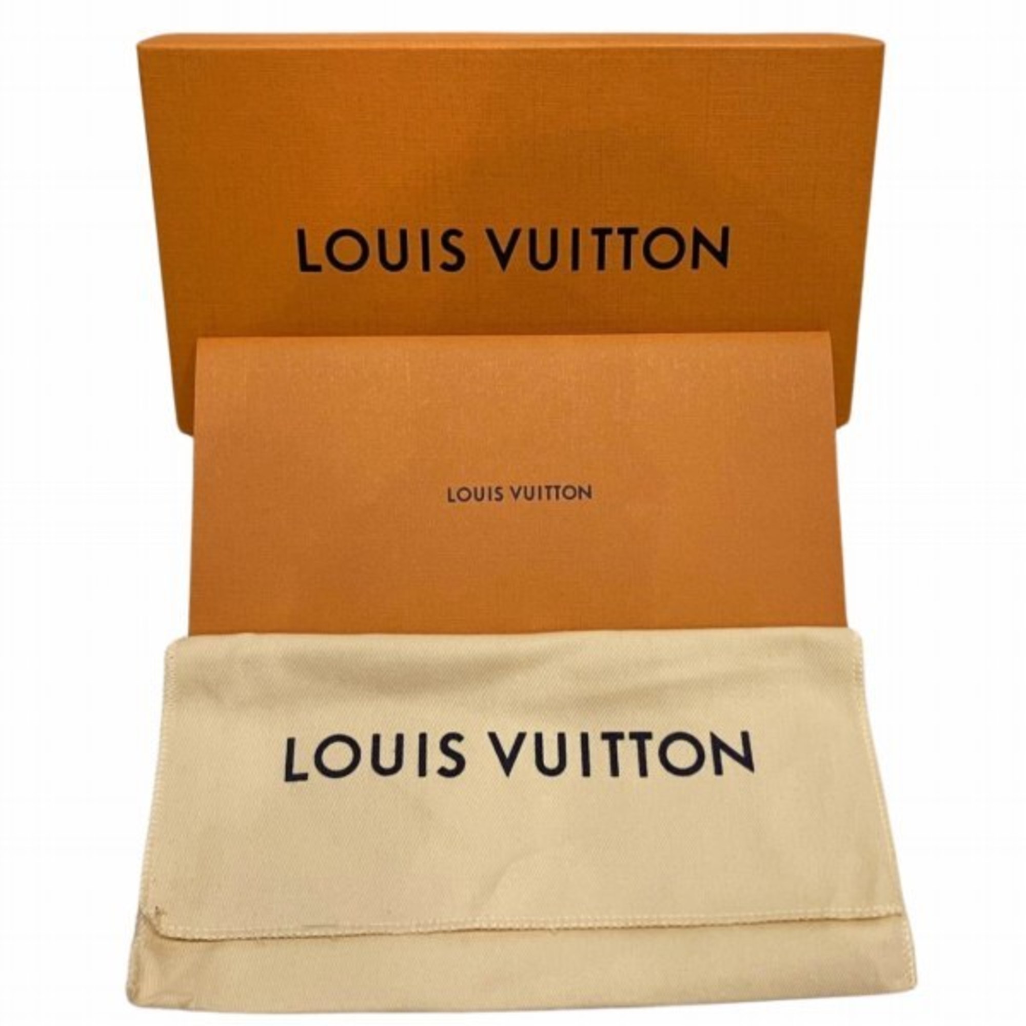 Louis Vuitton Bicolor Monogram Empreinte Portefeuille Clemence M82338 Long Wallet for Men and Women