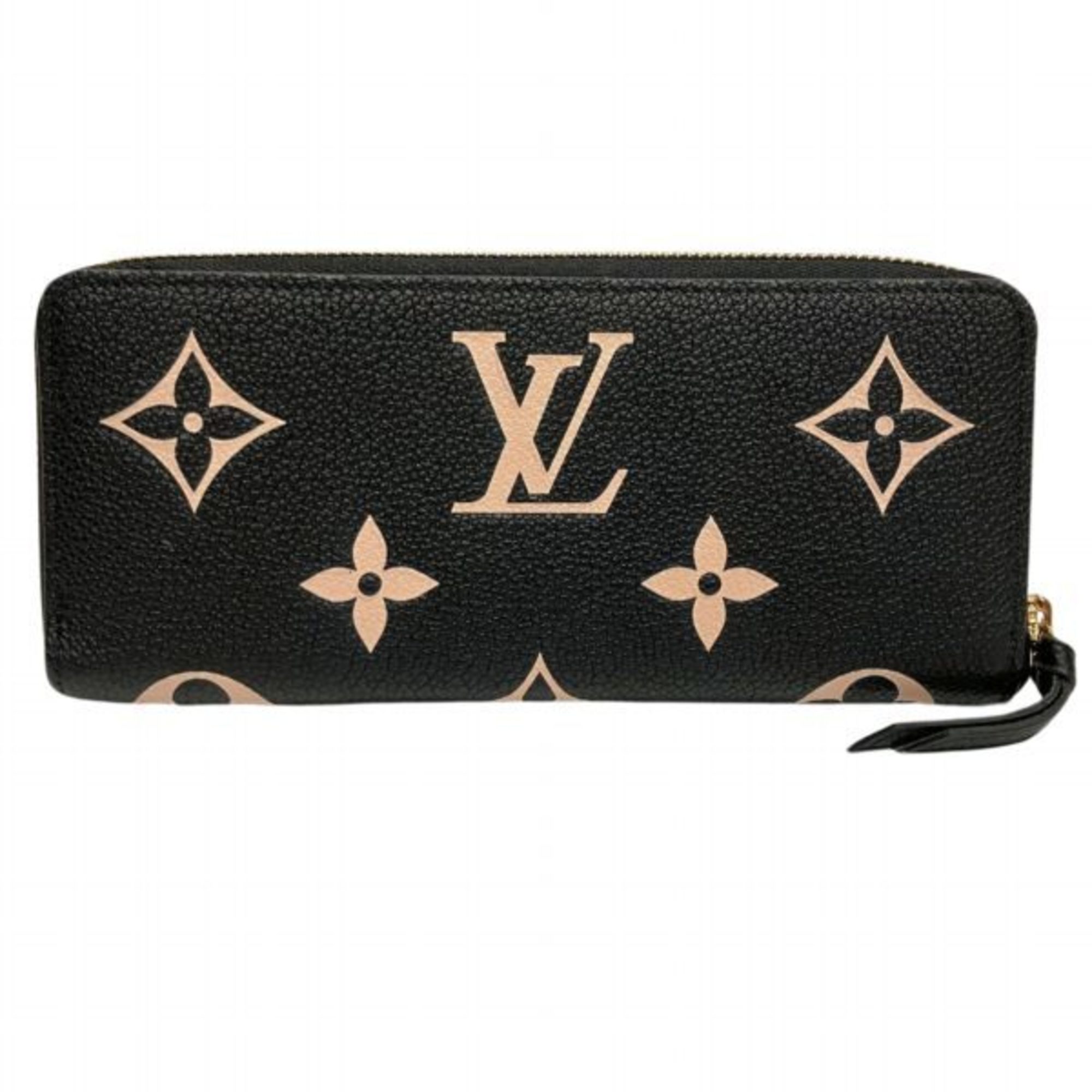 Louis Vuitton Bicolor Monogram Empreinte Portefeuille Clemence M82338 Long Wallet for Men and Women