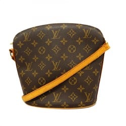 Louis Vuitton Shoulder Bag Monogram Drouot M51290 Brown Ladies