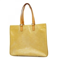 Louis Vuitton Tote Bag Vernis Columbus M91023 Beige Women's