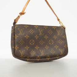 Louis Vuitton Pouch Monogram Pochette Accessoires M51980 Brown Women's