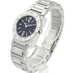 BVLGARI Bulgari Watch Stainless Steel Ladies Black BB26SS