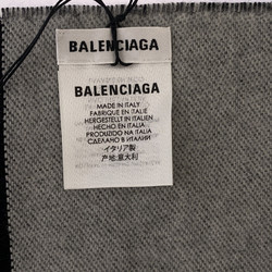 BALENCIAGA Scarf, Clothing, Wool, Men's, Women's, Black, 575868320B01077