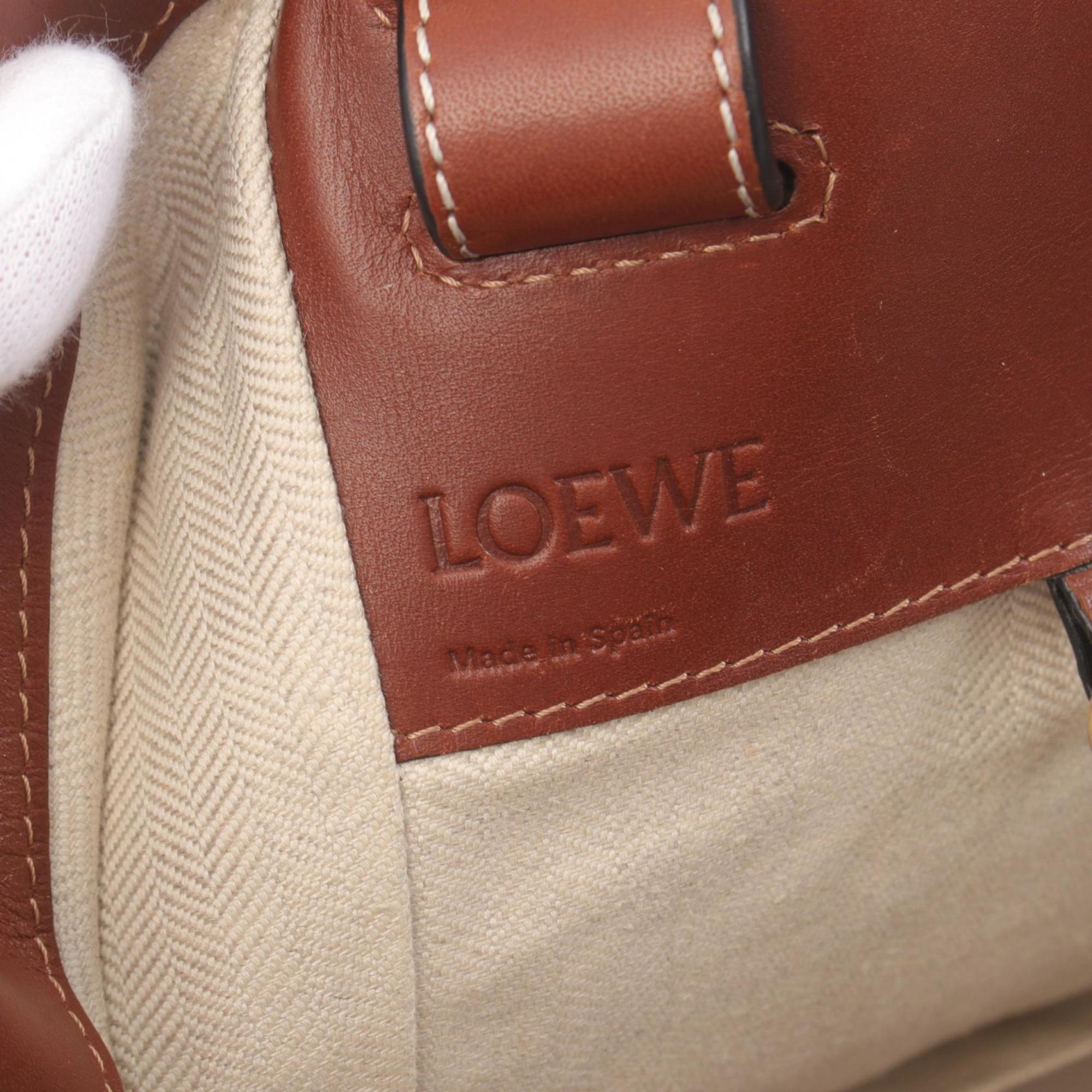 LOEWE HAMMOCK MEDIUM Hammock Medium Handbag Bag Leather Women's Brown