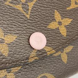 Louis Vuitton Wallet/Coin Case Monogram Porto Monnaie Rosari M62361 Brown Women's