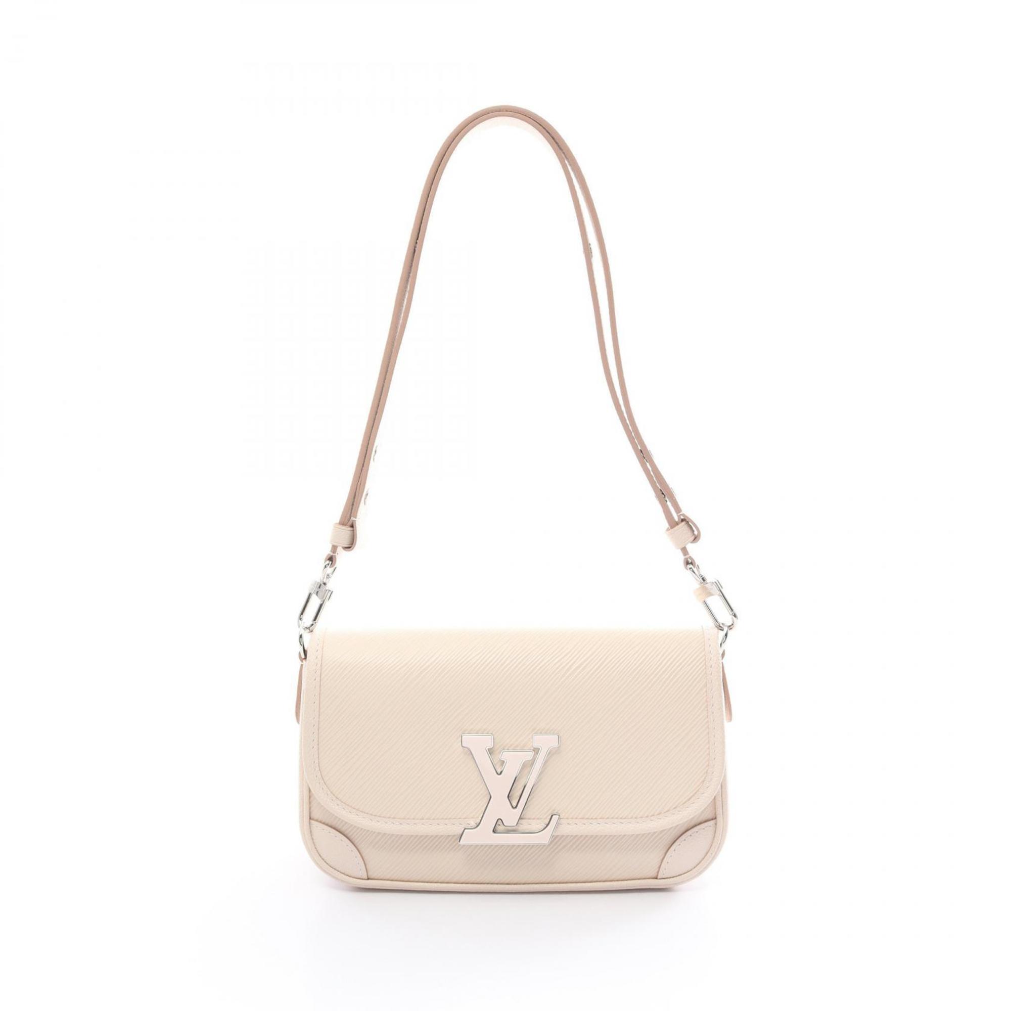 Louis Vuitton LOUIS VUITTON Bussi NM Epi Quartz Shoulder Bag Leather Women's Ivory M59457