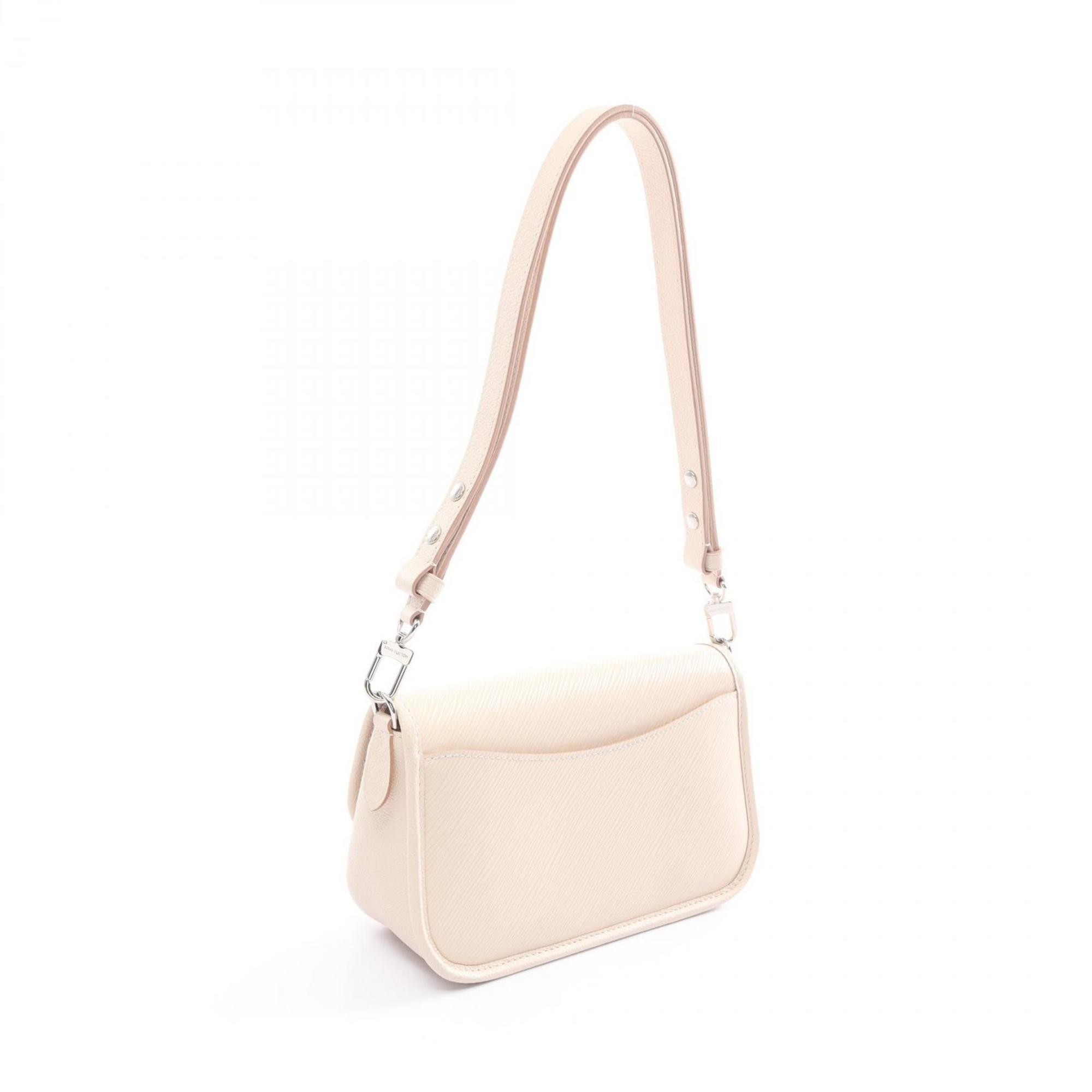 Louis Vuitton LOUIS VUITTON Bussi NM Epi Quartz Shoulder Bag Leather Women's Ivory M59457