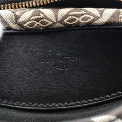 Louis Vuitton Deauville SINCE1854 Shoulder Bag Canvas Leather Monogram Jacquard Women's Black White M57205