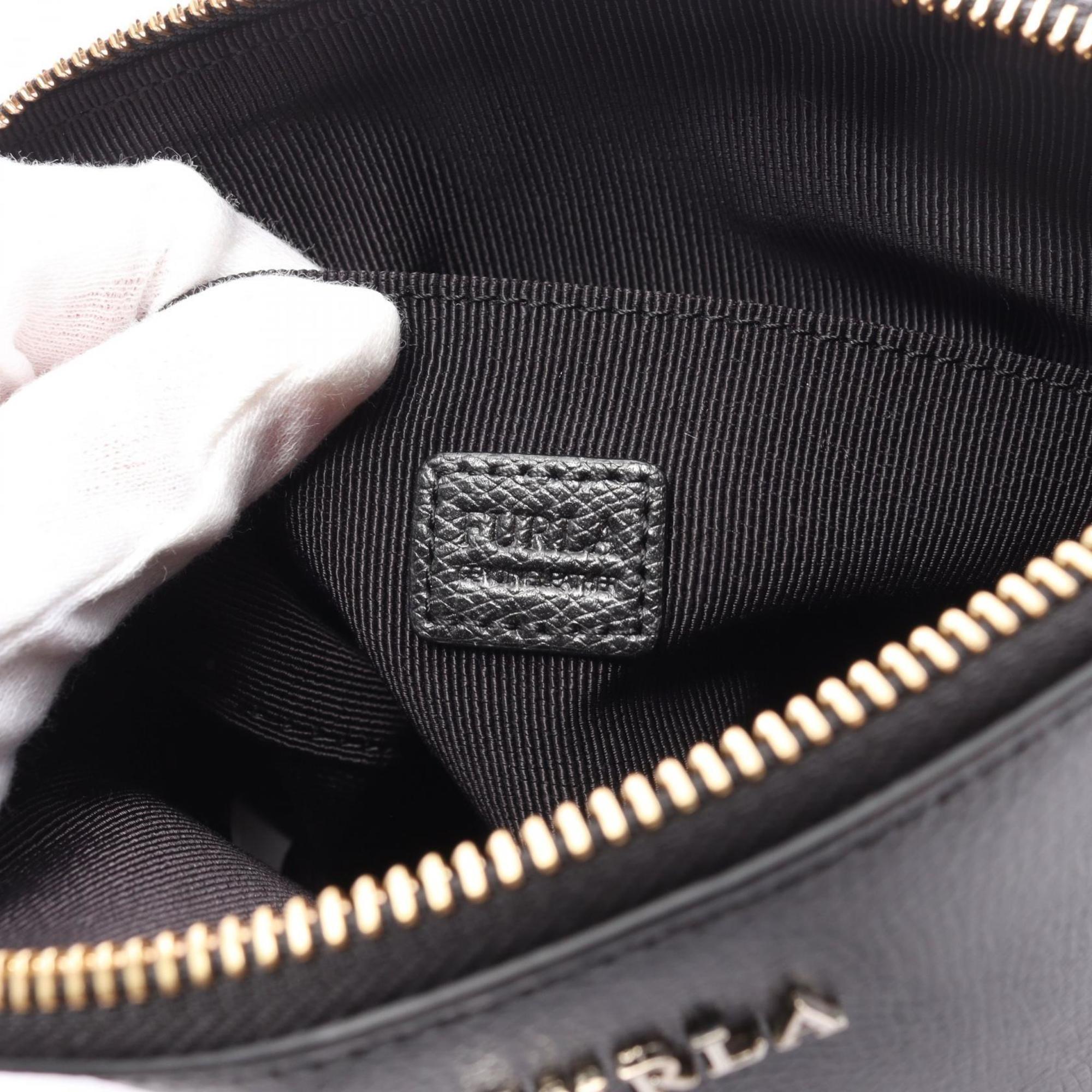 Furla Shoulder Bag Leather Women's Black