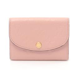 Louis Vuitton LOUIS VUITTON Portemonne Rosari Bi-fold Wallet Leather Monogram Empreinte Women's Pink M81520