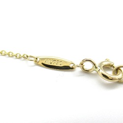 Tiffany & Co. By the Yard Necklace, K18 (yellow gold), diamond, ladies, clear