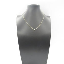 Tiffany & Co. By the Yard Necklace, K18 (yellow gold), diamond, ladies, clear