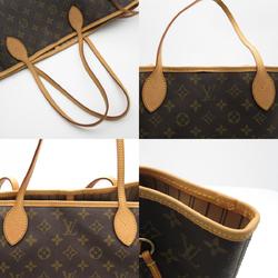 Louis Vuitton Neverfull GM Bag, Coated Canvas, Monogram, Women's, Brown, M40157