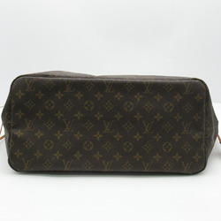 Louis Vuitton Neverfull GM Bag, Coated Canvas, Monogram, Women's, Brown, M40157