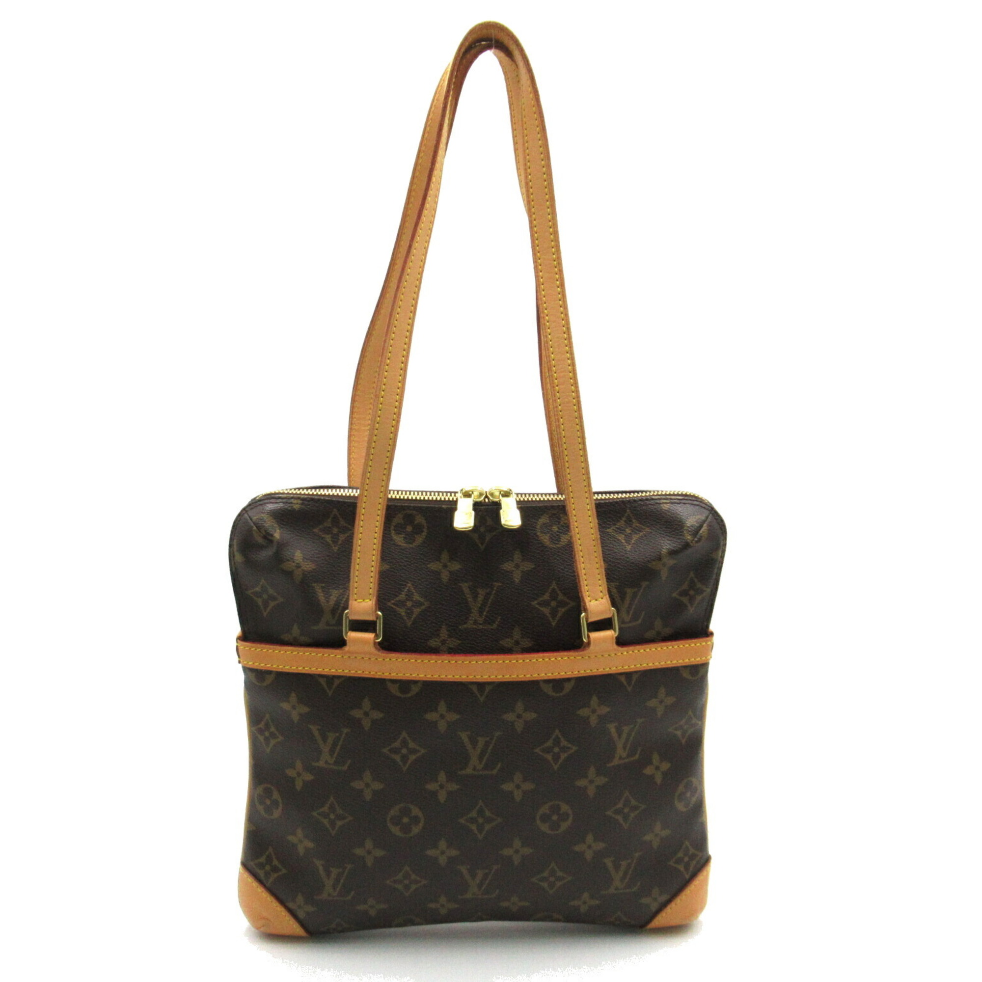 Louis Vuitton Cousin GM Shoulder Bag, Coated Canvas, Monogram, Women's, Brown, M51141