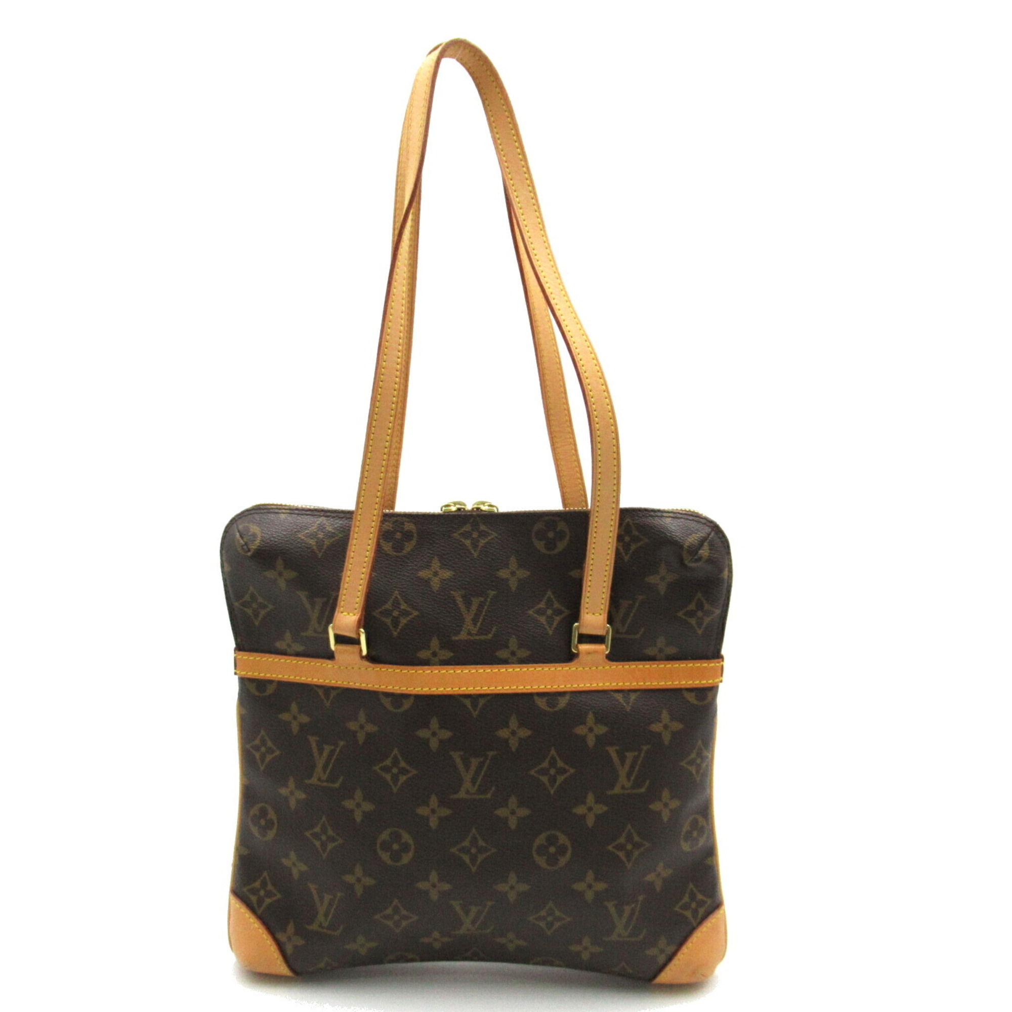 Louis Vuitton Cousin GM Shoulder Bag, Coated Canvas, Monogram, Women's, Brown, M51141