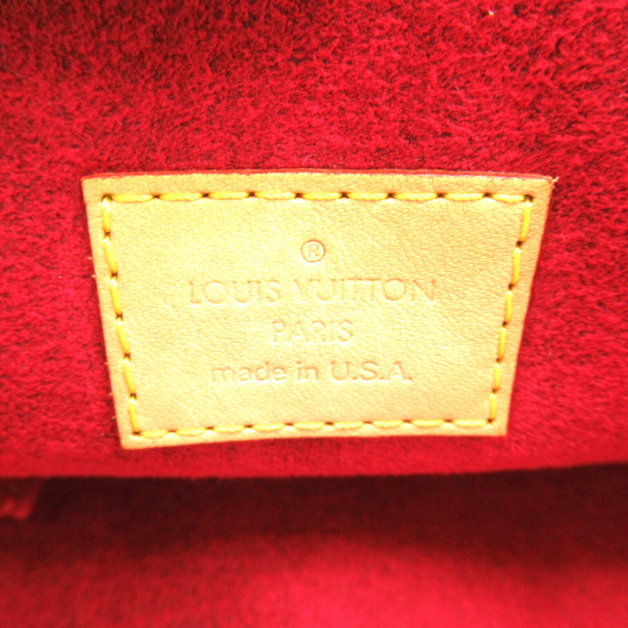 Louis Vuitton Cousin GM Shoulder Bag, Coated Canvas, Monogram, Women's, Brown, M51141