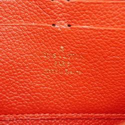 Louis Vuitton Long Wallet Monogram Empreinte Zippy M61865 Cerise Ladies