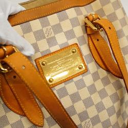 Louis Vuitton Tote Bag Damier Azur Hampstead MM N51206 White Women's