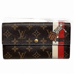 Louis Vuitton Monogram Portefeuille Sarah M60034 Bellboy Print Long Wallet Bi-fold Men's Women's