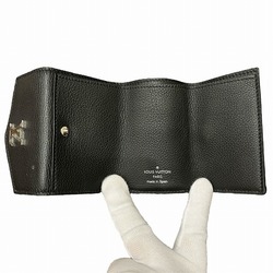 Louis Vuitton Taurillon Portefeuille Lock M63921 Noir 3-fold wallet for men and women