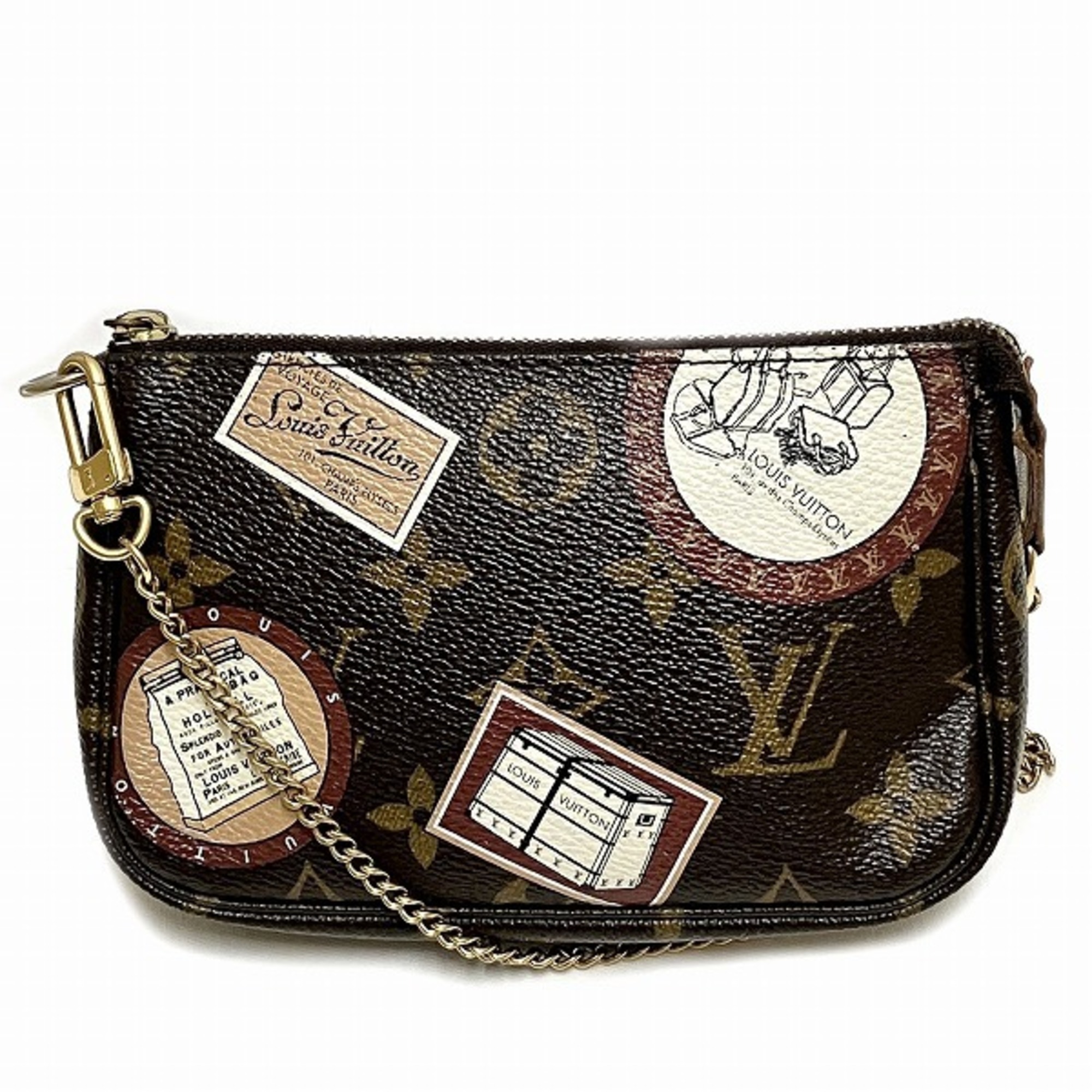 Louis Vuitton Monogram Pochette Accessoires M95804 Pouch Bag Handbag Women's