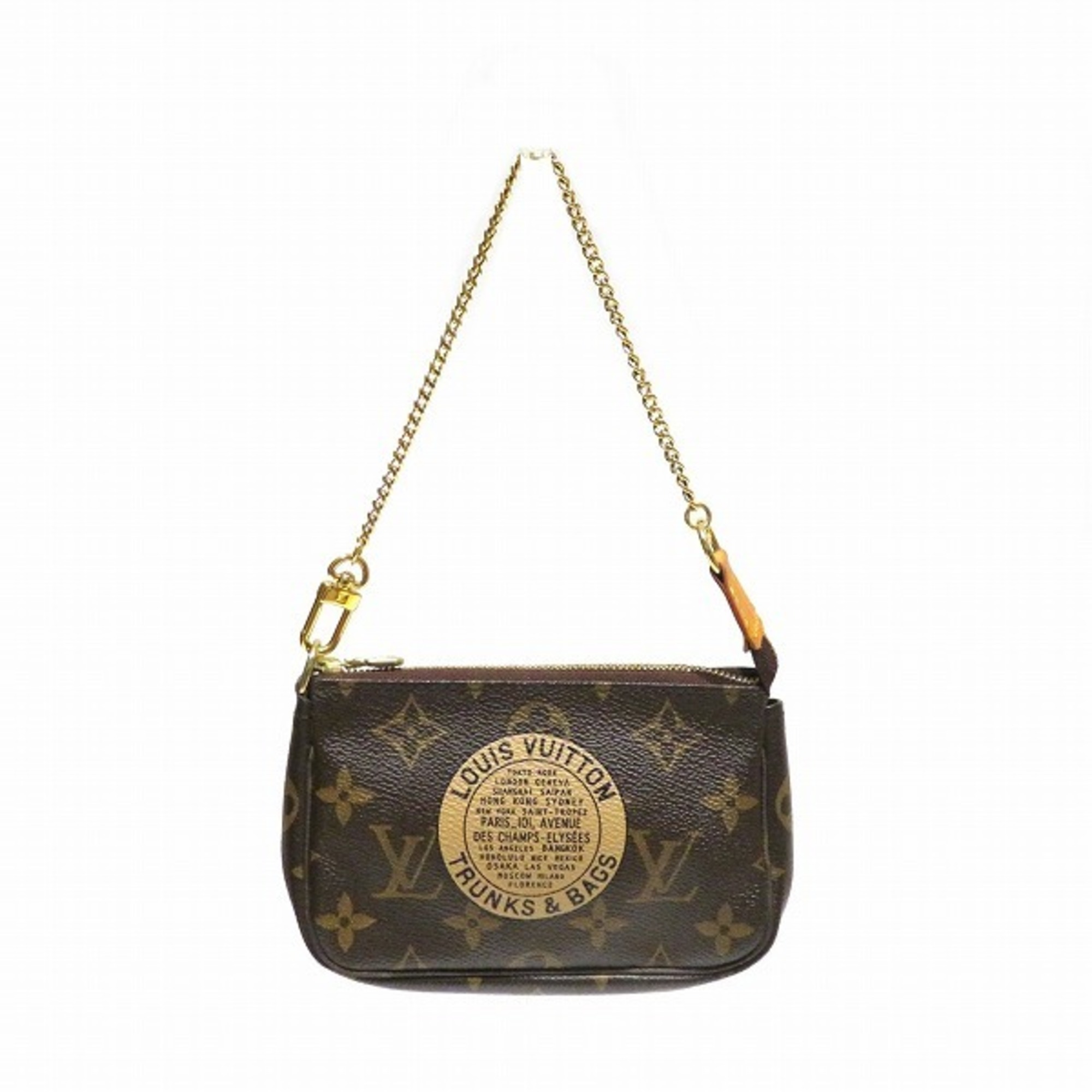 Louis Vuitton Monogram T&B Pochette Accessoires M60153 Chain Bag Handbag for Women