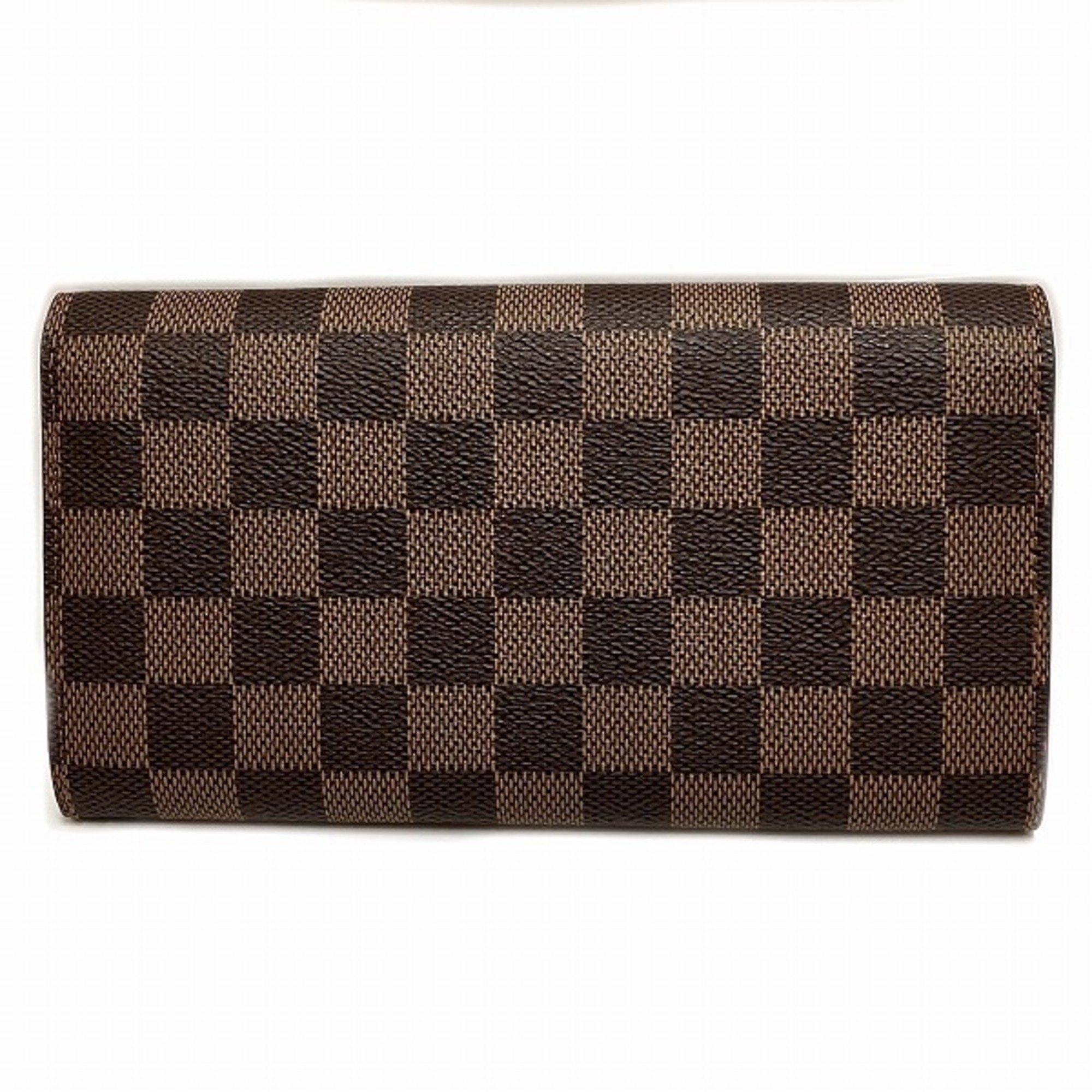 Louis Vuitton Damier Portefeuille Sarah N61734 Long Wallet Bi-fold Men's Women's