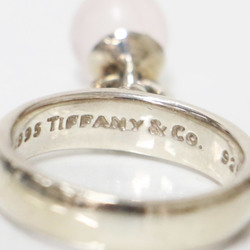 TIFFANY&Co. Tiffany Ball Dangle Ring / SV925 Rose Quartz Silver Size: 15