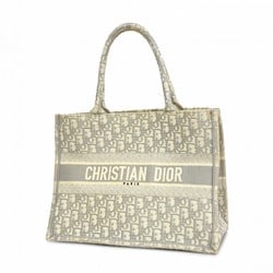 Christian Dior Dior Tote Bag Trotter Book Grey Ladies