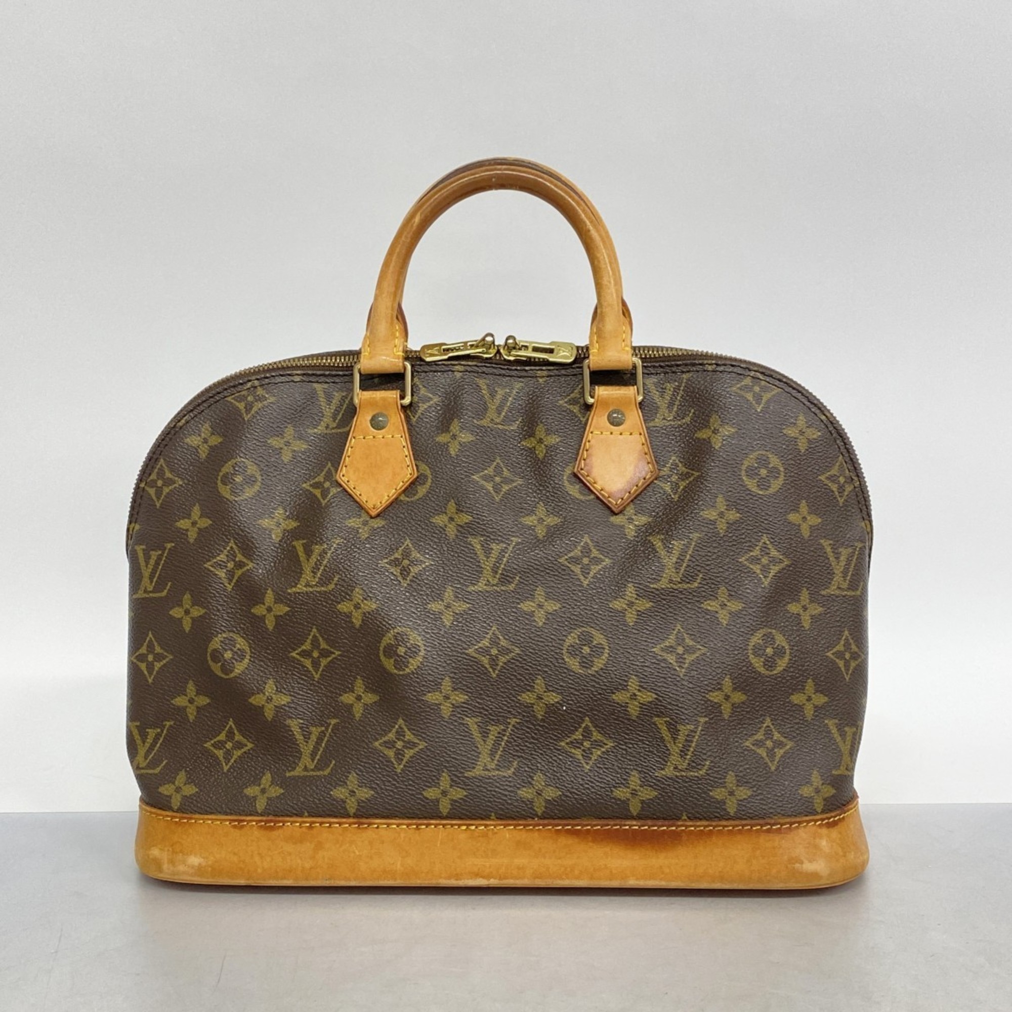 Louis Vuitton handbag Monogram Alma M51130 brown ladies