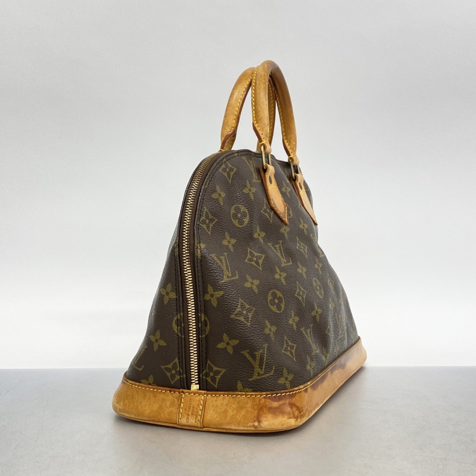 Louis Vuitton handbag Monogram Alma M51130 brown ladies