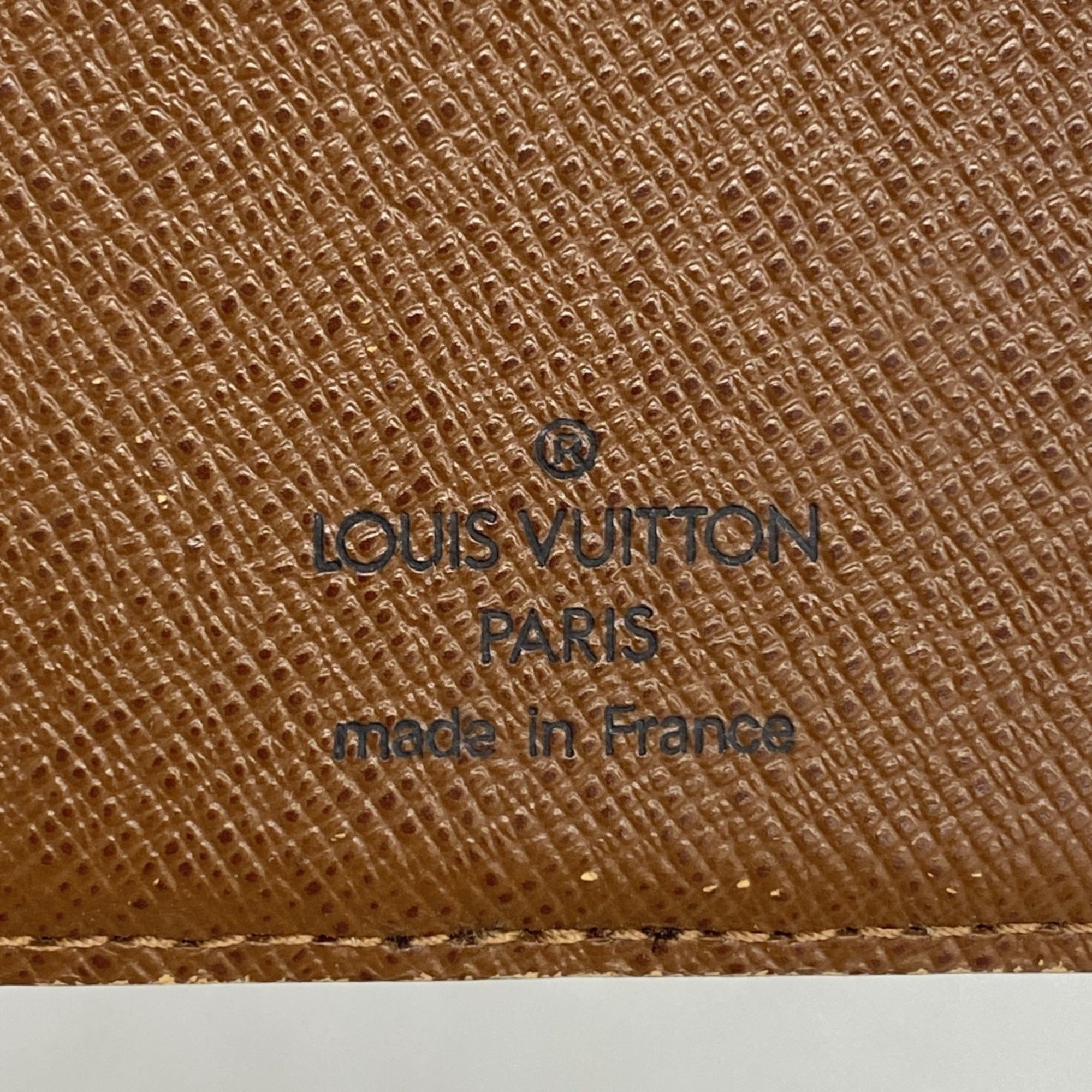 Louis Vuitton Business Card Holder/Card Case Monogram Organizer de Poche M61732 Brown Men's Women's