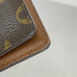 Louis Vuitton Business Card Holder/Card Case Monogram Organizer de Poche M61732 Brown Men's Women's