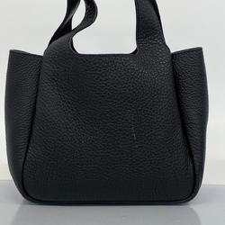 Prada handbag leather black ladies