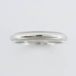 Tiffany Ring Milgrain Pt950 Platinum Size 12.5 Ladies