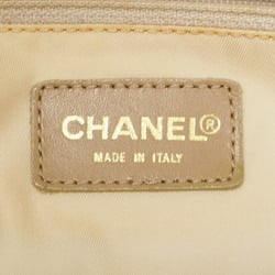 Chanel Tote Bag New Travel Nylon Beige Women's