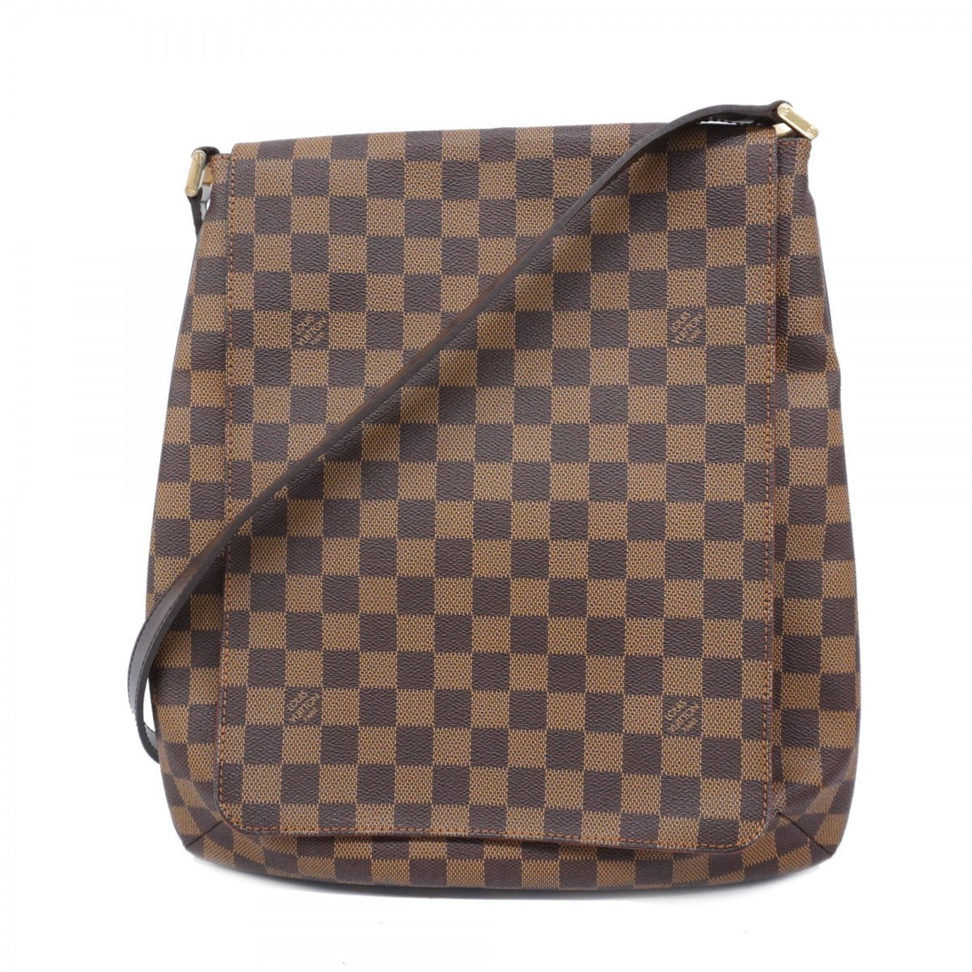 Louis Vuitton Shoulder Bag Damier Musette N51302 Ebene Ladies