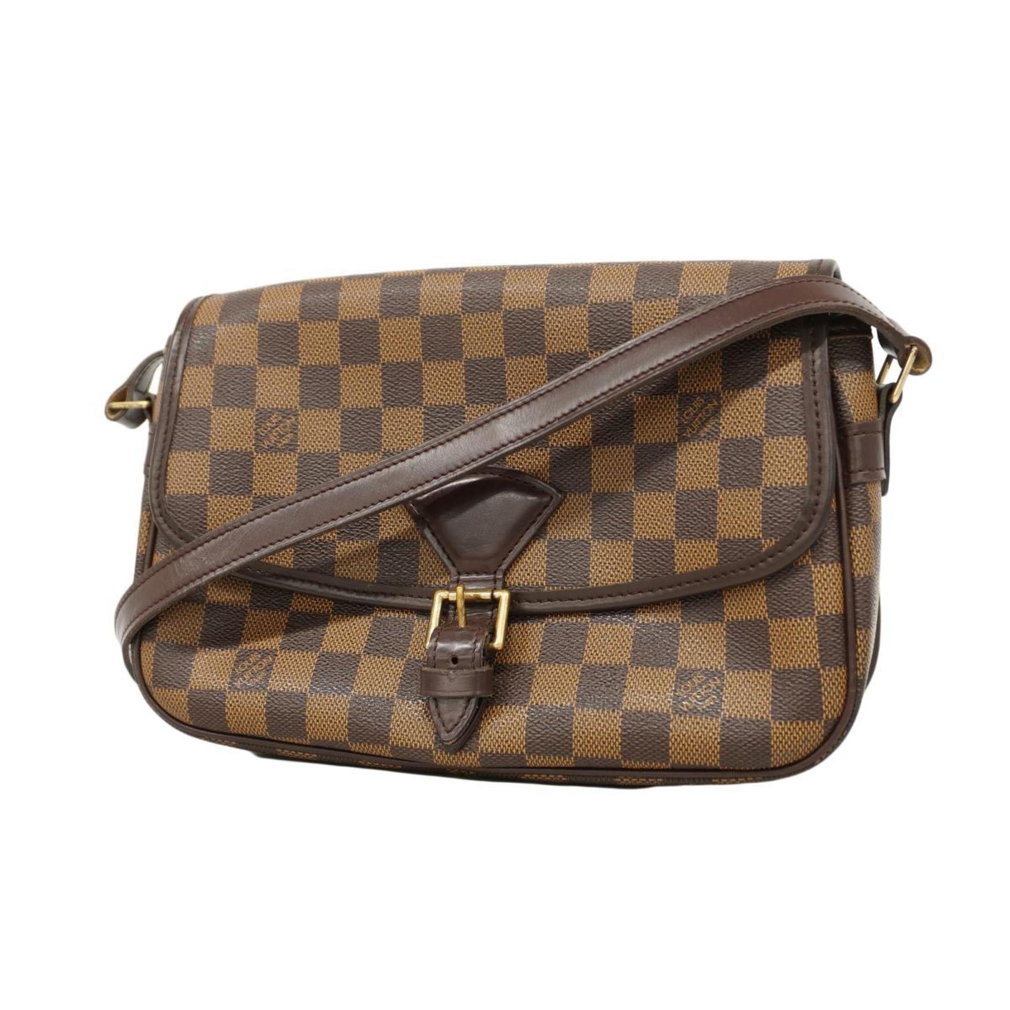 Louis Vuitton Shoulder Bag Damier Sologne N48079 Ebene SPO Ladies