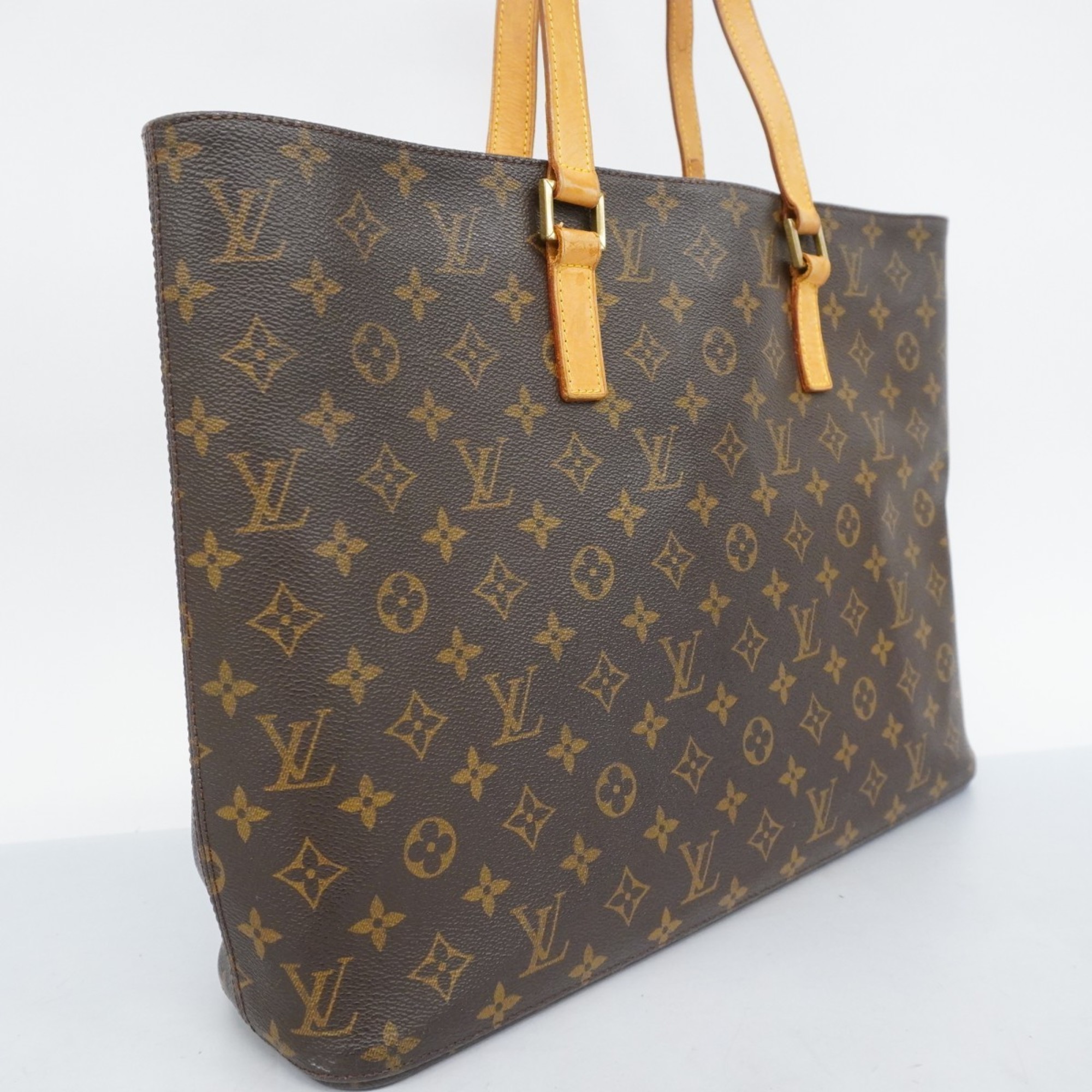 Louis Vuitton Tote Bag Monogram Luco M51155 Brown Ladies