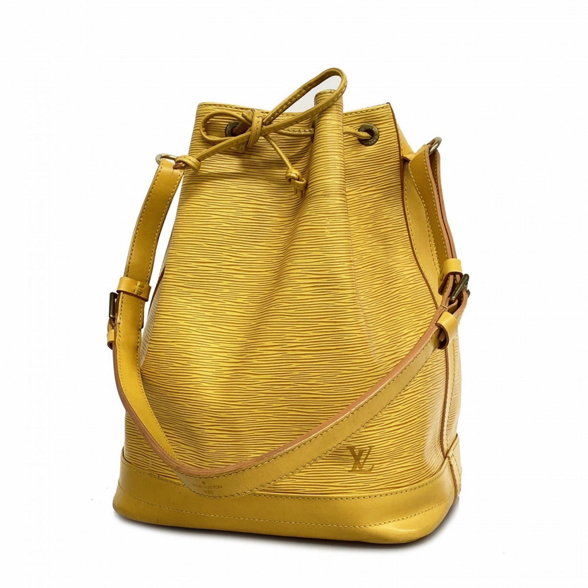 Louis Vuitton Shoulder Bag Epi Noe M44009 Jaune Ladies