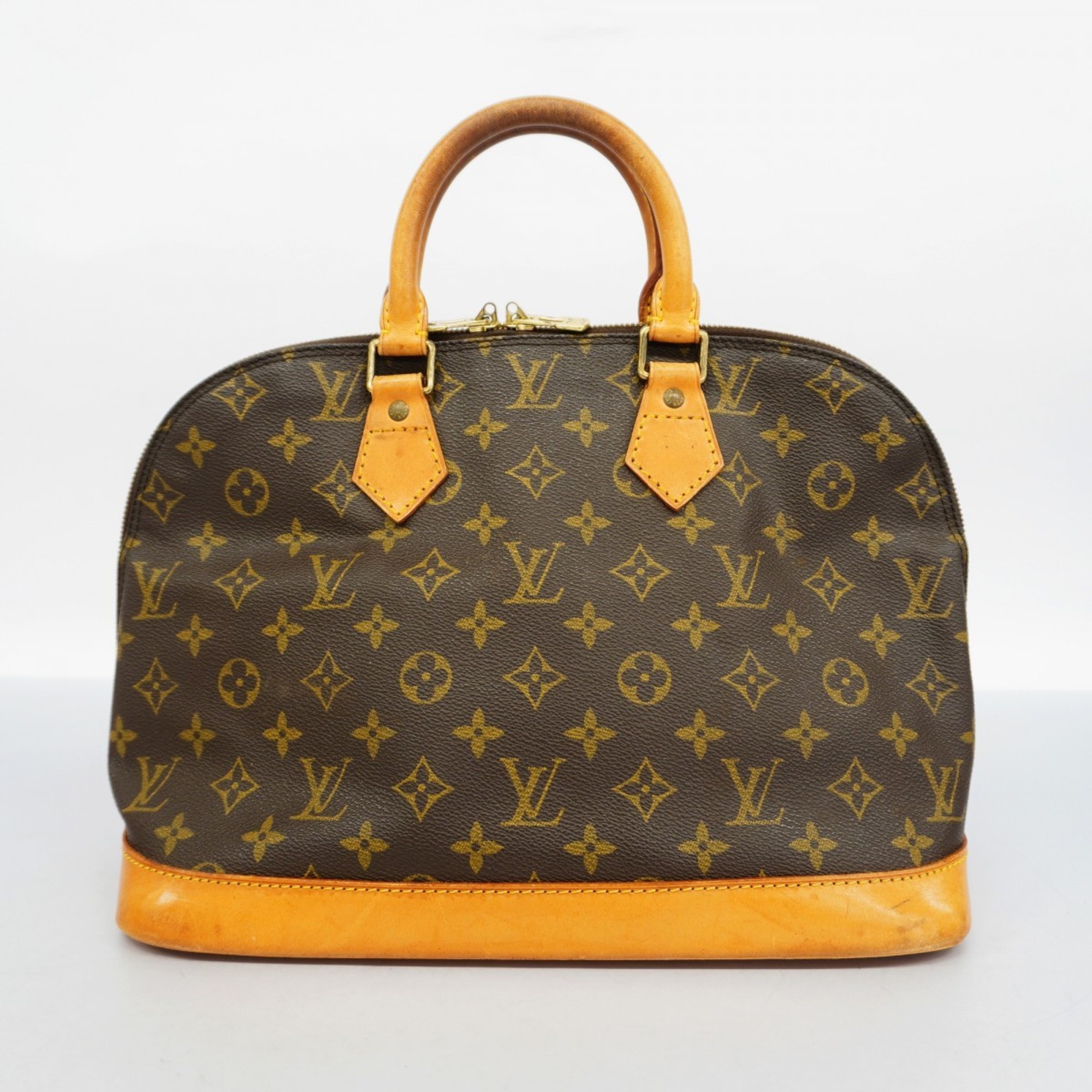 Louis Vuitton handbag Monogram Alma M51130 brown ladies