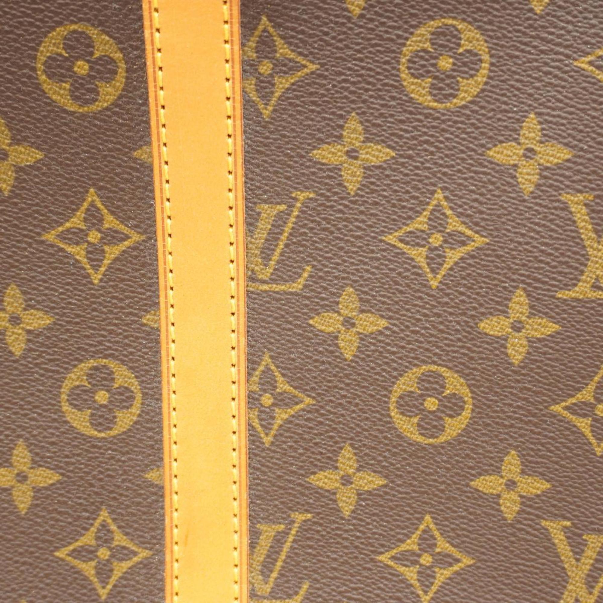 Louis Vuitton Boston Bag Monogram Sirius 45 M41408 Brown Men's Women's