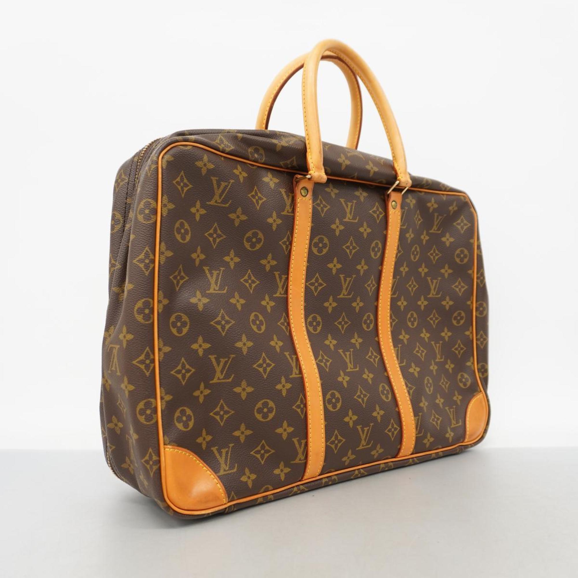 Louis Vuitton Boston Bag Monogram Sirius 45 M41408 Brown Men's Women's