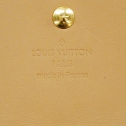 Louis Vuitton Tri-fold Wallet Vernis Porte Monnaie Billet Credit M91349 Noisette Ladies