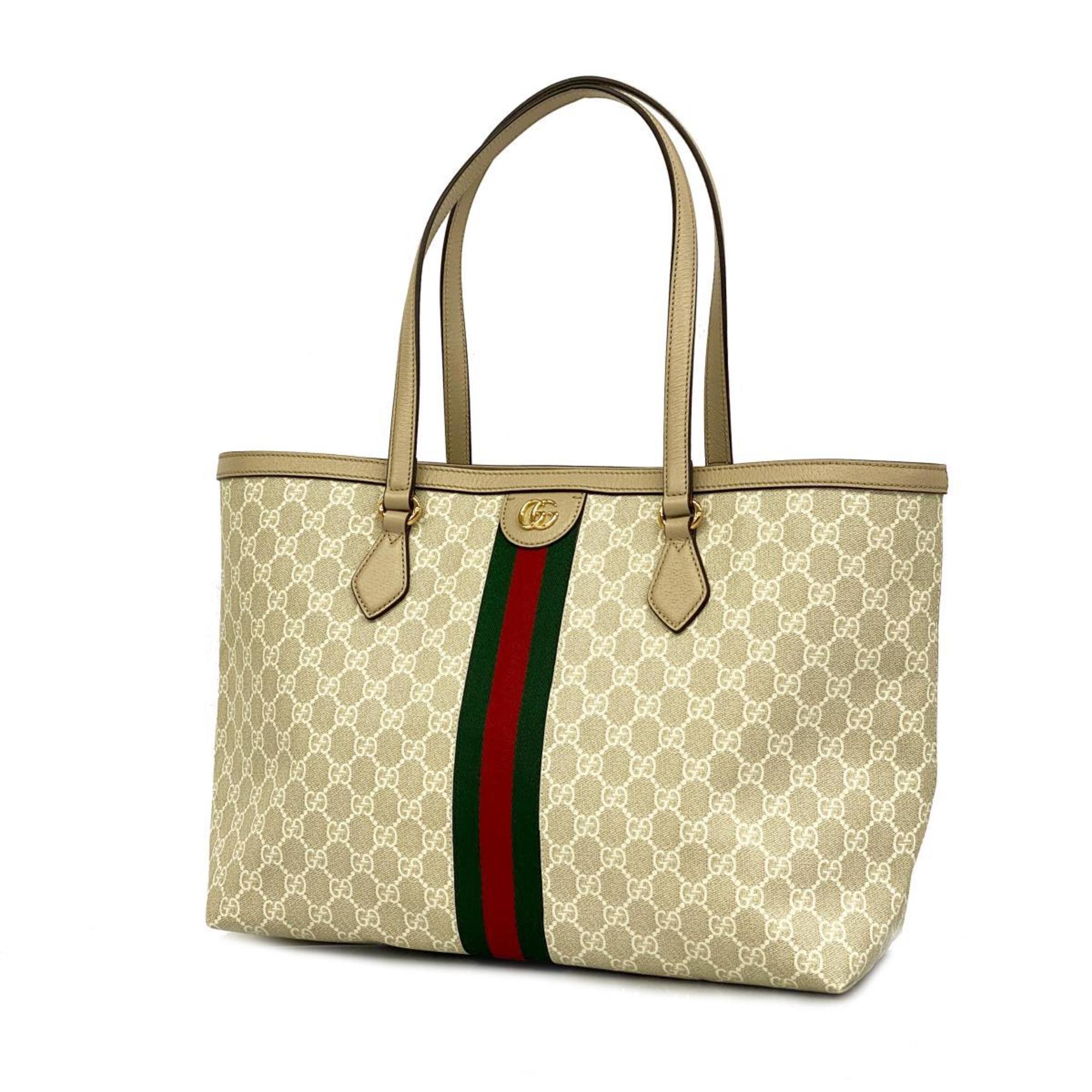 Gucci Tote Bag Ophidia Beige Women's